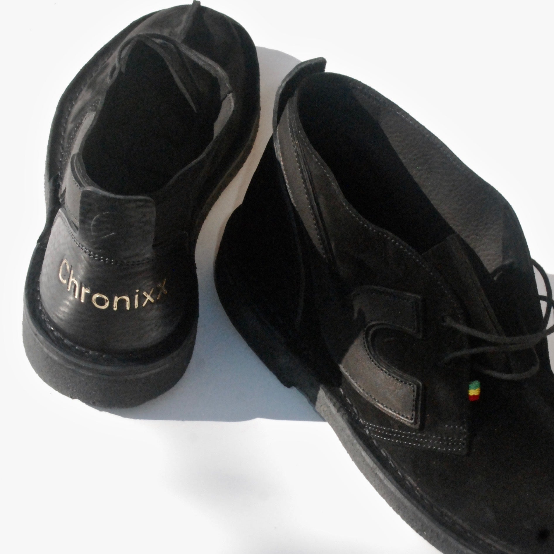 Custom Yardie Boot Blk, Handmade to order