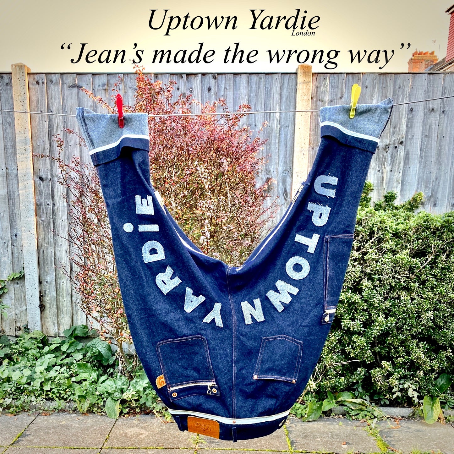 Uptown Yardie Tun Up! Utility Jeans (MADE TO ORDER