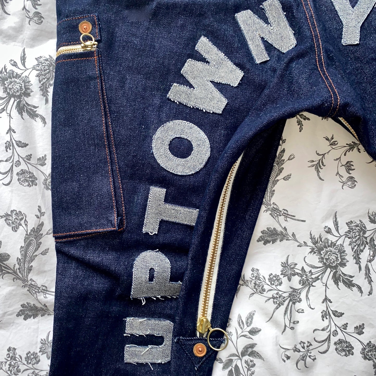 Uptown Yardie Tun Up! Utility Jeans (MADE TO ORDER