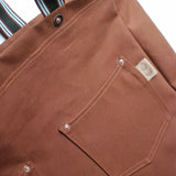 Scandal Tote Bag (Rust Canvas)