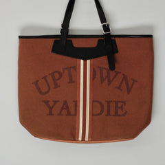 Kingston Oversized Tote Bag Canvas And Leather