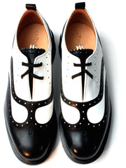 Shoe: Kaya Two Tone (Black and White)